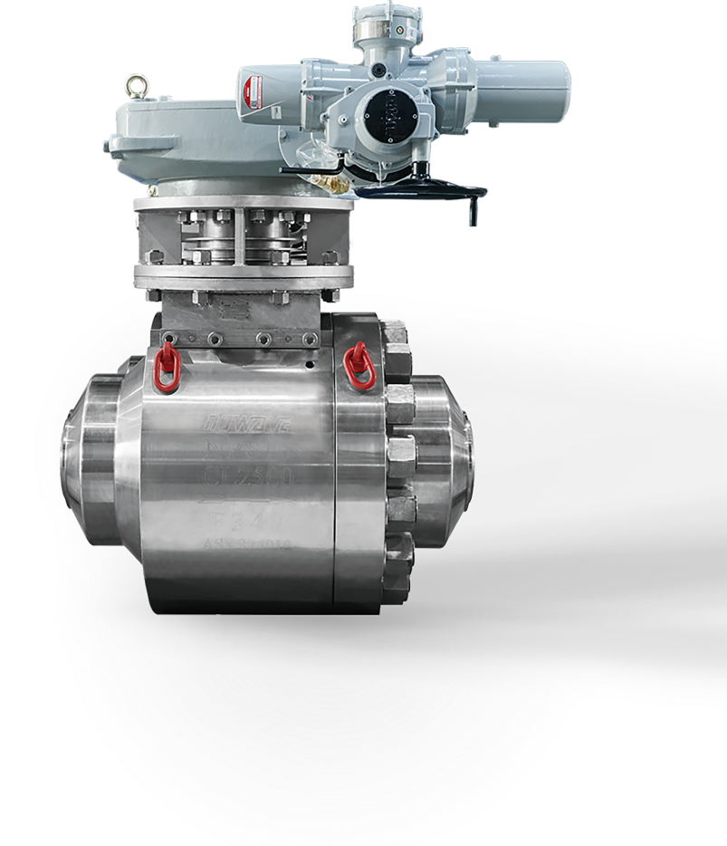 High temperature and high pressure control floating ball valve