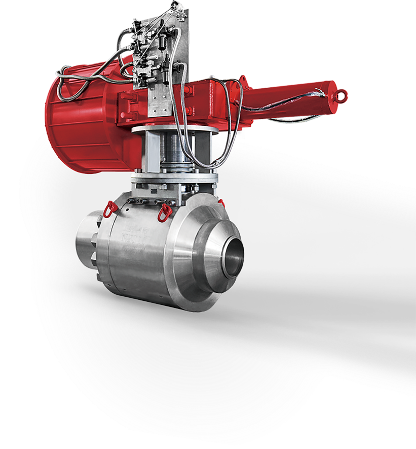 High temperature and high pressure ball valve