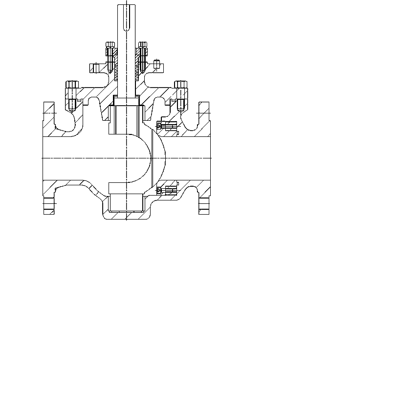C-type double eccentric hemispherical valve